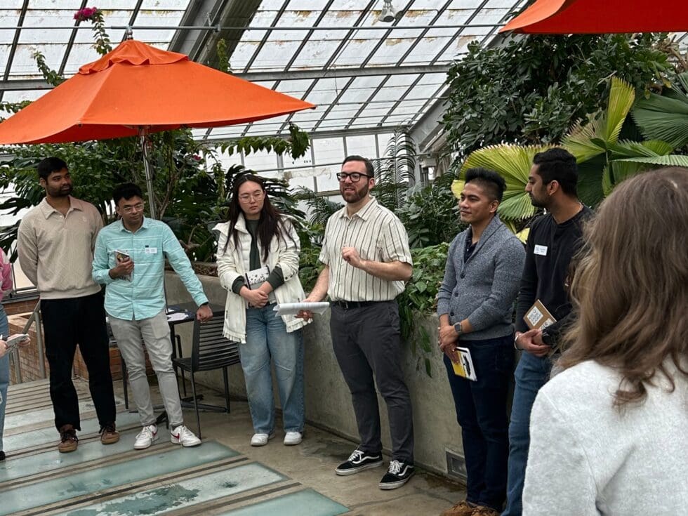 Ross Leaders Academy Fellows Explore Resilience at Matthaei Botanical Gardens
